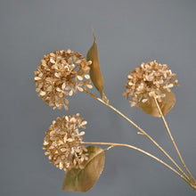 Load image into Gallery viewer, Golden Artificial Maple Leaf Plants
