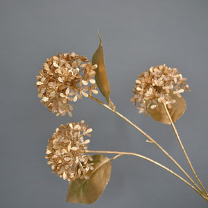 Golden Artificial Maple Leaf Plants