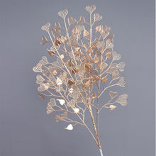 Load image into Gallery viewer, Golden Artificial Maple Leaf Plants
