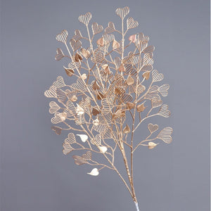 Golden Artificial Maple Leaf Plants