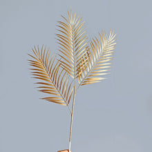 Load image into Gallery viewer, Golden Artificial Maple Leaf Plants
