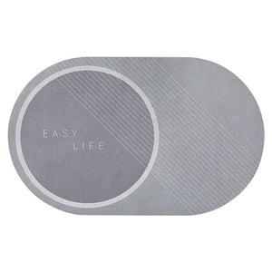 Round Non-Slip Bath Mat