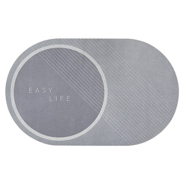 Round Non-Slip Bath Mat