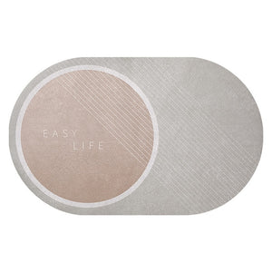 Round Non-Slip Bath Mat