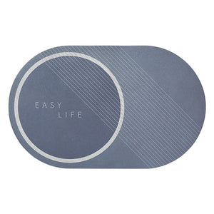 Round Non-Slip Bath Mat