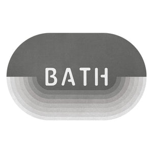 Round Non-Slip Bath Mat