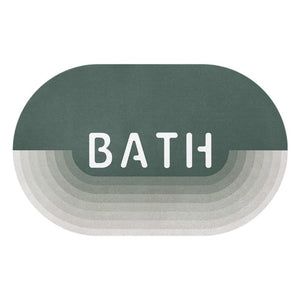 Round Non-Slip Bath Mat